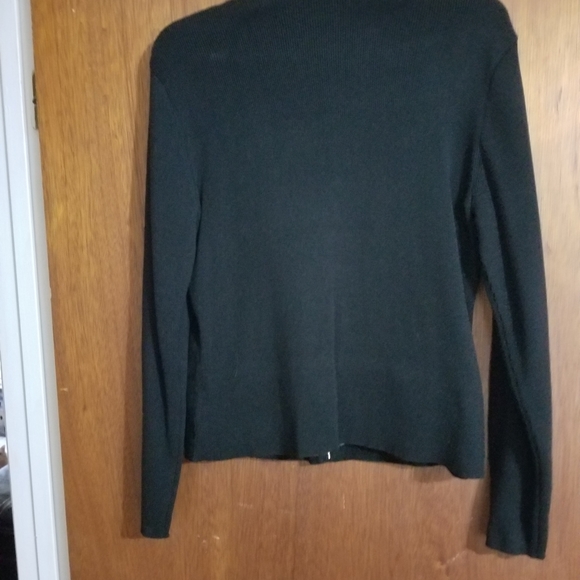 Suede black sweater - Picture 2 of 2